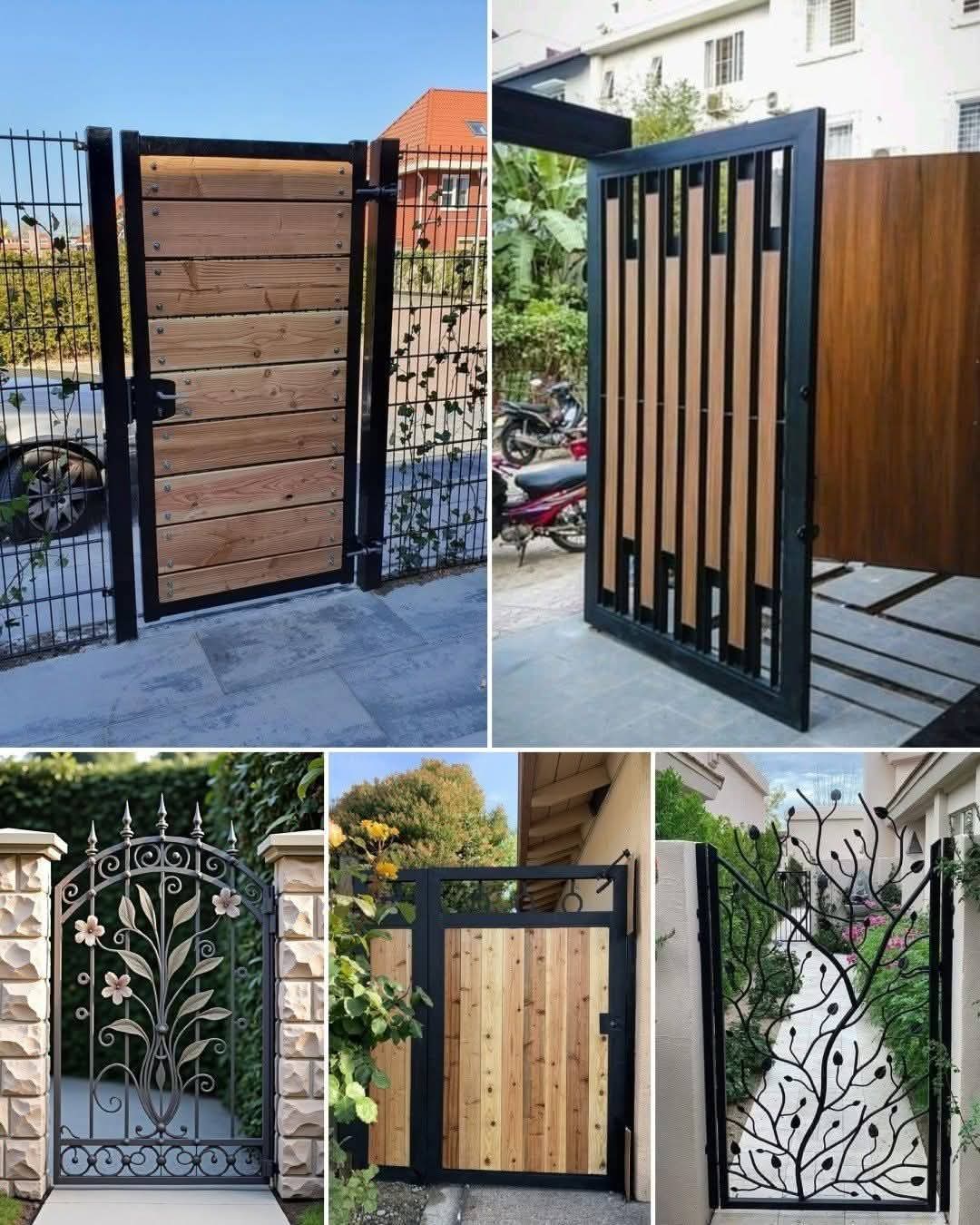 Ideas de rejas y portones metálicos